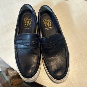Cole Haan men’s loafers 
Navy blue
